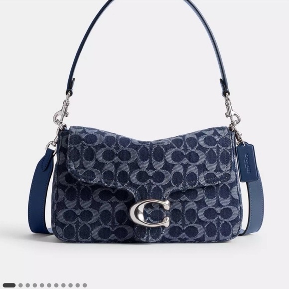 Coach Handbags - Coach denim tabby Shoulder Bag